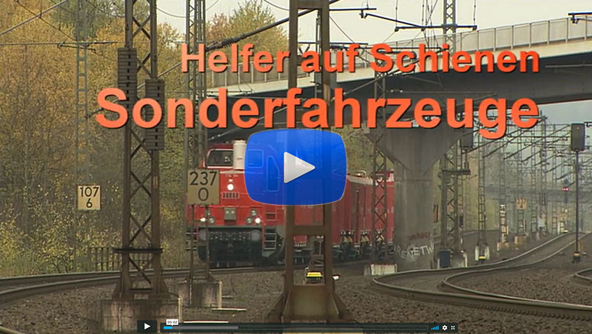 Helfer auf Schienen - Sonderfahrzeuge Arbeiter im Hintergrund – Bestellnummer:8396  – Trailer