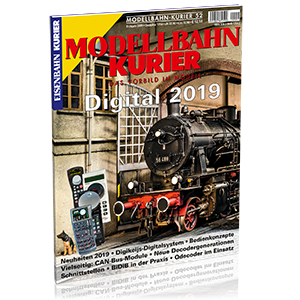 Modellbahn-Kurier 52 Digital 2019 Bestnr. 1754