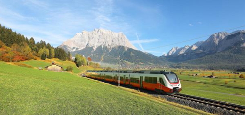 x500The BOMBARDIER TALENT 3 train in Tyrol