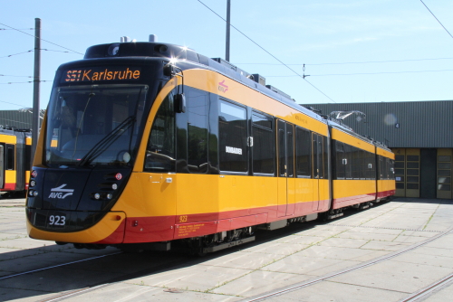 x5FLEXITY tram for Karlsruhe