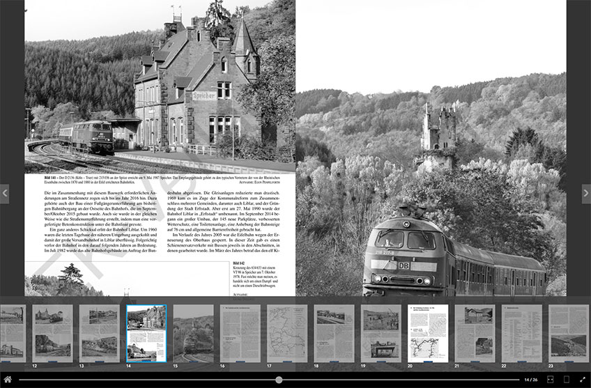Eisenbahnchronik Eifel – Band 1: Klick ins Buch