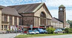 Der Badische Bahnhof in Basel; Foto: CW
