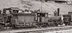 Noch immer unter Dampf: die ehemalige 830 der Südbahn-Reihe 29 als Waschlok. Foto: Alfred Luft