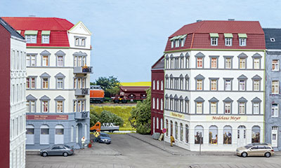 Eckhaus mit variablem Grundrisswinkel