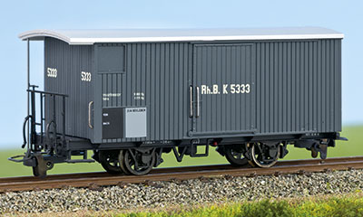 Gedeckter Güterwagen K 5333 von Bemo (H0m)