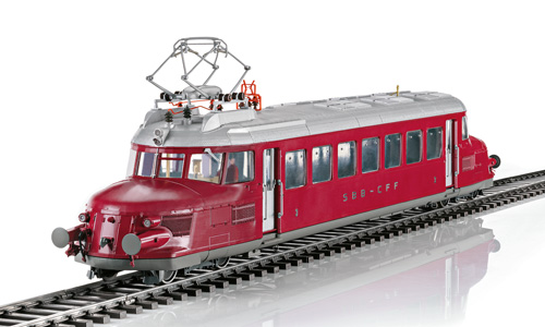 Neukonstruktion von Märklin der \"Rote Pfeil\" in Spur 1